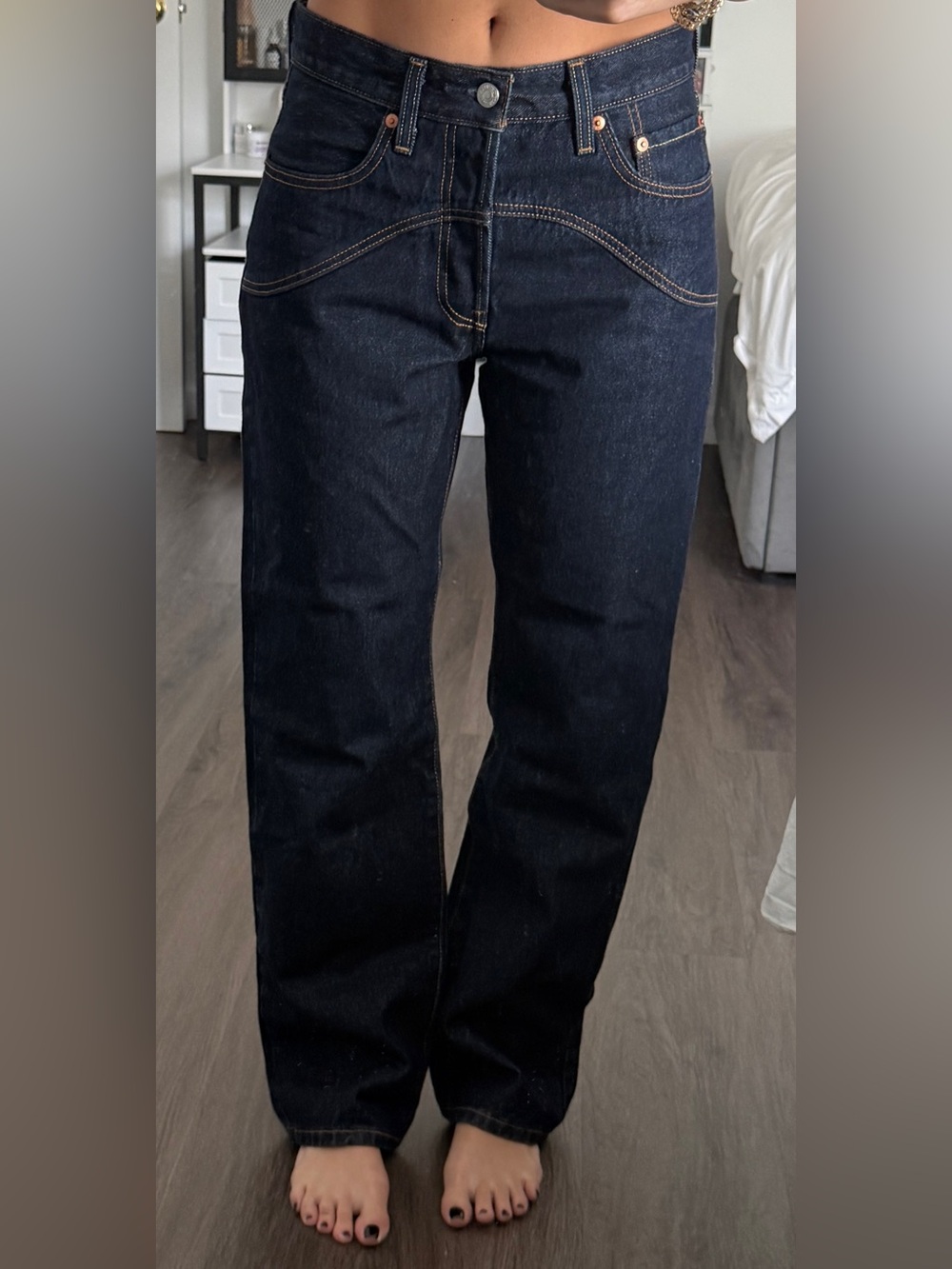 501 90s western jeans Levi’s - Picture 7 of 8